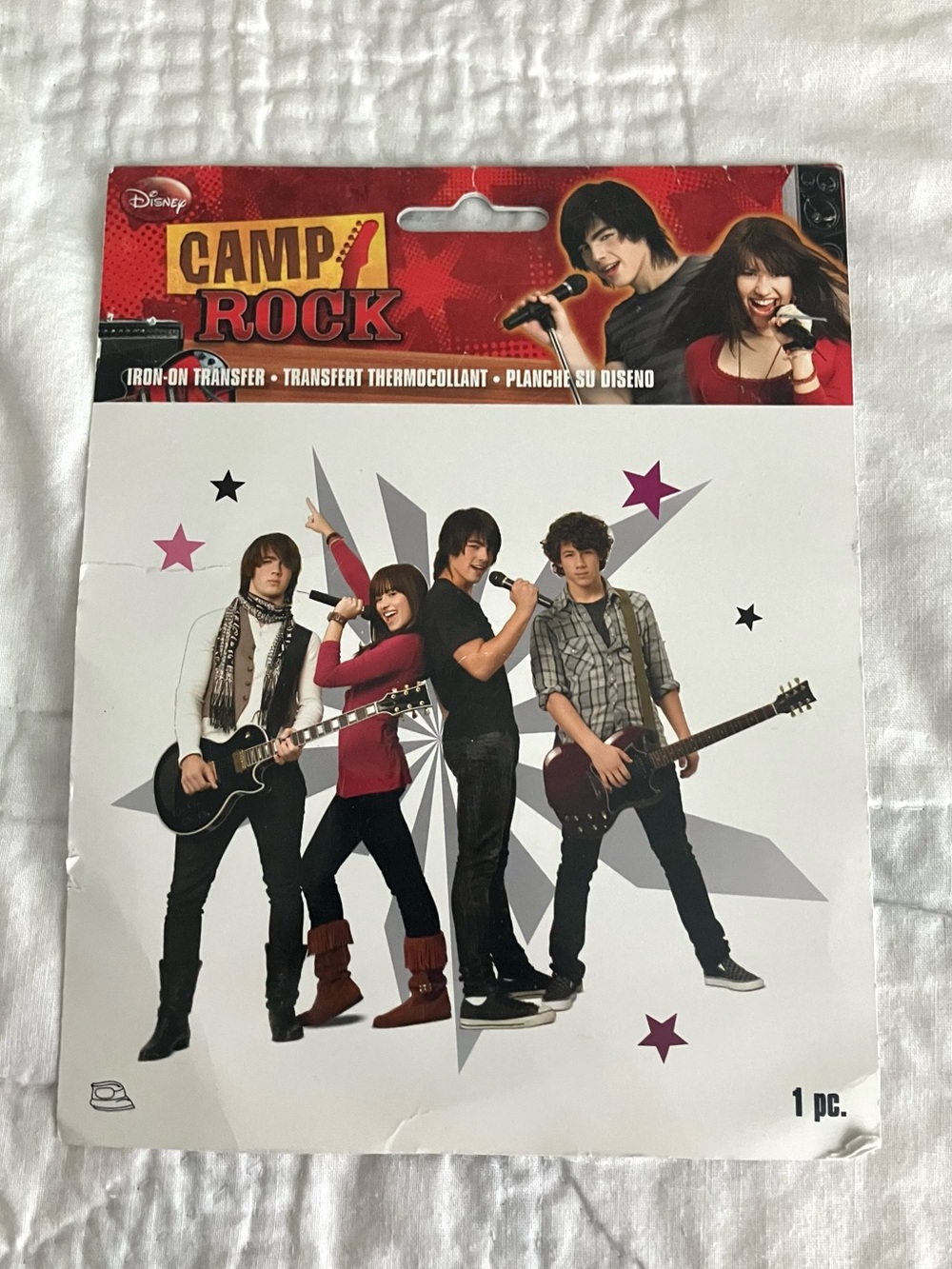 Vintage Disney Y2K Nostalgic Camp Rock Iron-on Appliqué